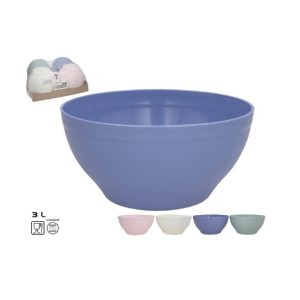 saladeira plastico 3 lts 23 cm cores sortidas